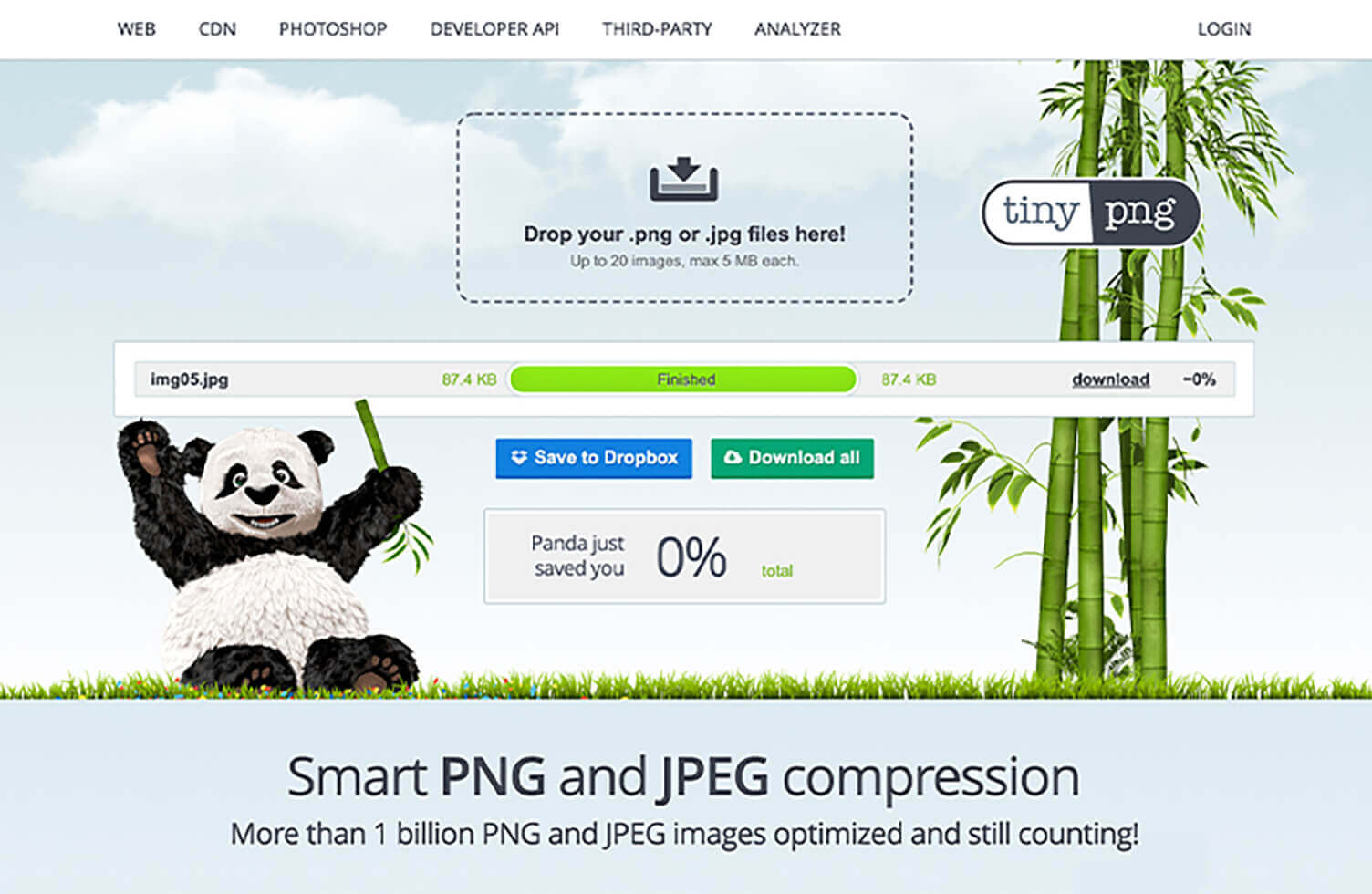 画像の最適化。ロスレス圧縮？