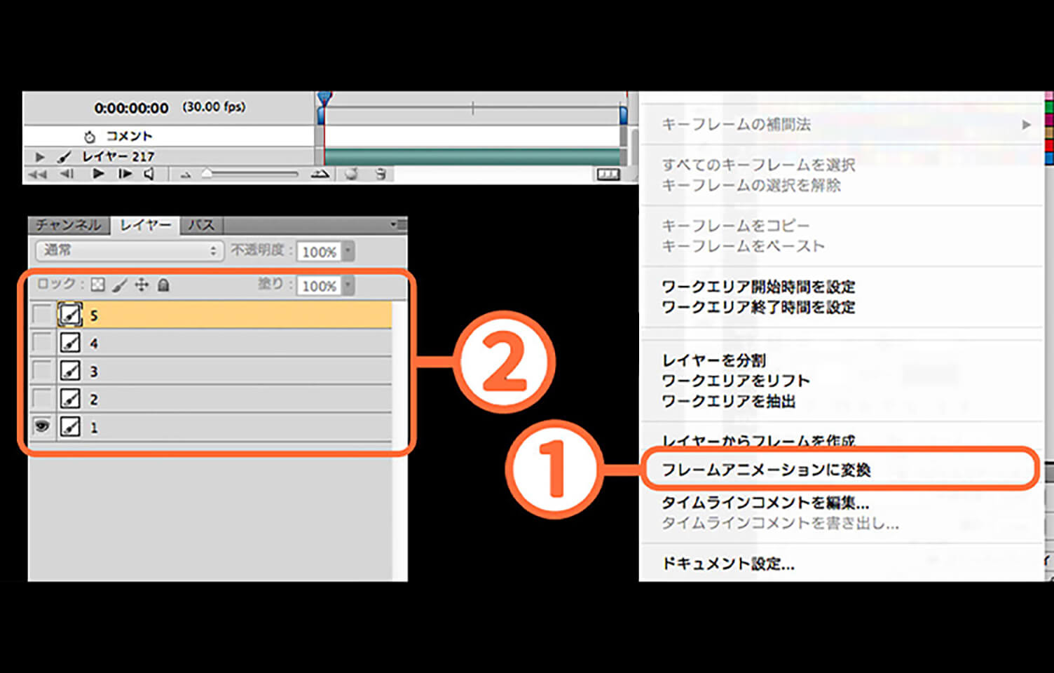 フレームの作り方